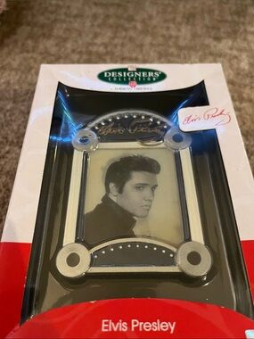 American Greetings Silver Elvis Presley Picture Frame